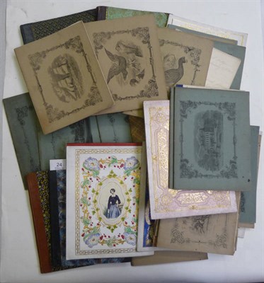 Lot 24 - Penmanship A collection of thirty-two 19th century exercise books, twenty-eight with specimen...