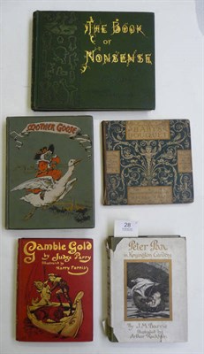 Lot 28 - Barrie (J.M.) Peter Pan in Kensington Gardens, nd. [1910], Hodder & Stoughton, 24 colour plates...