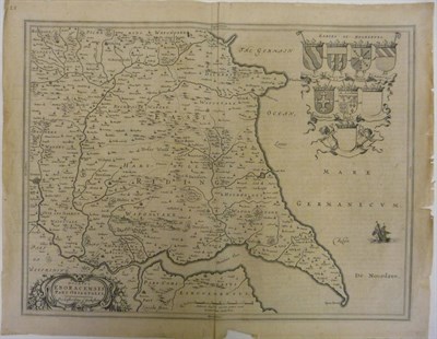 Lot 73 - [Bleau, (J.)] Ducatus Eboracensis pars Orientalis; The Eastriding of Yorkeshire, nd. [1648],...