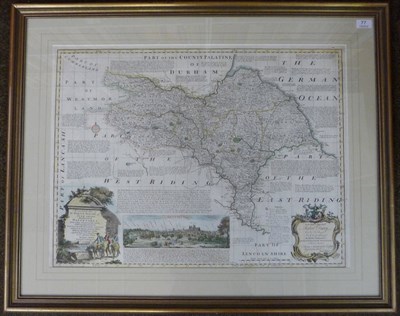 Lot 77 - Bowen (Eman.) An Accurate Map of the North Riding of York Shire, Divided into its Wapontakes...