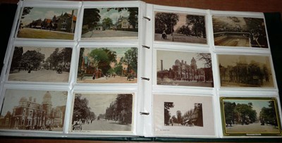 Lot 162 - A Large Album of Hull Postcards, containing approximately five hundred pre-war cards, mainly...