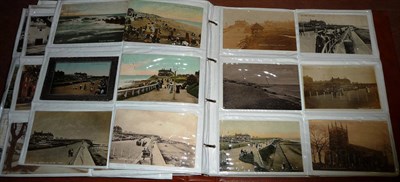 Lot 163 - A Large Album of Mixed Topographical Postcards, containing approximately five hundred pre-war...