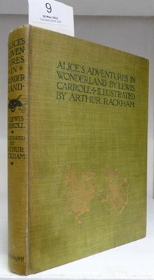 Lot 9 - Carroll (Lewis)Alice's Adventures in Wonderland, nd. [?1907], Heinemann/Doubleday Page, frontis and