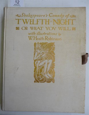 Lot 12 - Shakespeare (William)Twelfth Night, or what you will, nd., Hodder & Stoughton, 4to., 40...