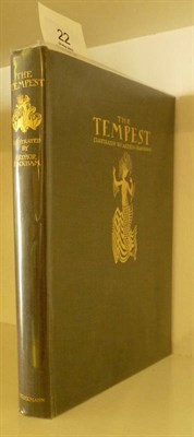 Lot 22 - Shakespeare (William)The Tempest, 1926, 20 tipped-in colour plates after Arthur Rackham,...
