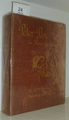Lot 24 - Barrie (J.M.)Peter Pan In Kensington Gardens, 1906, Hodder & Stoughton, 50 tipped-in colour...