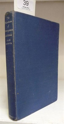 Lot 39 - Garner (Alan)The Weirdstone of Brisingamen, A Tale of Alderley, 1960, Collins, first edition,...