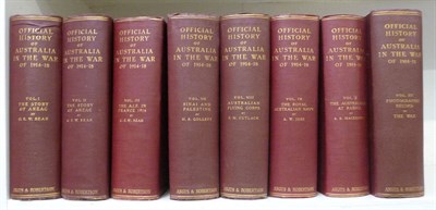 Lot 57 - The Official History of Australia in the War of 1914-1918A broken run comprising;Vol I: Bean...