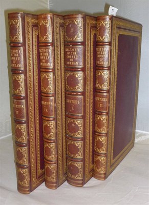 Lot 77 - Surtees (Robert)The History and Antiquities of the County Palatine of Durham ..., 1816-40, 4 vols.