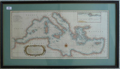 Lot 86 - Seale (R.W.)A Correct Chart of the Mediterranean Sea, from the Straits of Gibraltar to the...