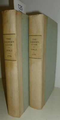 Lot 125 - Anon. [Young (Arthur)]The Farmer's Guide in Hiring and Stocking Farms .., 1770, 2 vols., 10 plates
