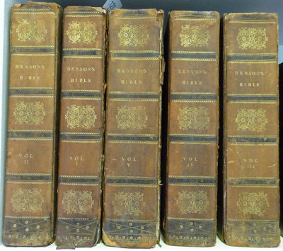 Lot 127 - Holy BibleThe Holy Bible, Containing The Old and New Testaments .. with Notes ... by the Rev....