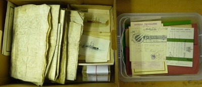 Lot 129 - EphemeraA collection of ephemera including;Royalty, incl. Official Programme of the Queen's...