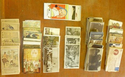 Lot 163 - A Collection of Mixed Postcards, approximately three hundred cards, including a quantity of...