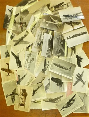 Lot 181 - A Collection of Valentines Aircraft Recognition Cards, together with other postcards of...