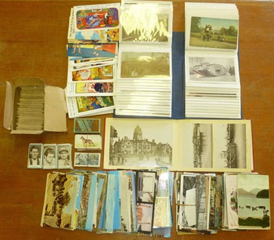 Lot 188 - A Mixed Collection of Postcards, both pre and post war, including an album of topographical...