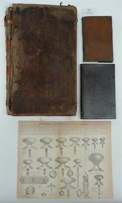Lot 11 - Trade Catalogues List of Prices of Pocket Blade Grinders' Work, 1814, 4 pp., [bound with] Prices of