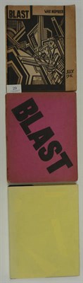 Lot 29 - Lewis (Wyndham) edit. Blast, Review of the Great English Vortex, No 1, June 20th 1914, 4to.,...