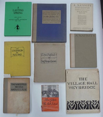 Lot 37 - The Hall School, Weybridge A collection including the six hand-made books produced by the...