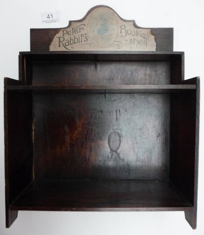 Lot 41 - Potter (Beatrix) Peter Rabbit's Book-shelf,