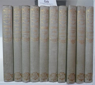 Lot 58 - Austen (Jane) The Novels of Jane Austen, 1895, Dent, 10 vols., illustrated by William C. Cooke,...