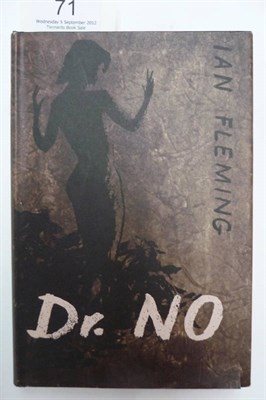 Lot 71 - Fleming (Ian) Dr No, 1958, Cape, first edition, black cloth with silver lettering and  brown female