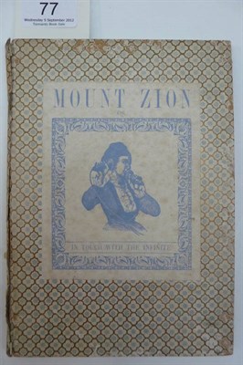 Lot 77 - Betjeman (John) Mount Zion, or, In Touch with the Infinite, nd., [1931], James Press, first...