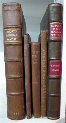 Lot 92 - Short (Thomas) The Natural, Experimental, and Medicinal History of the Mineral Waters of...