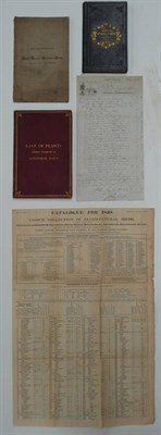 Lot 97 - Law (John) Catalogue, Descriptive and Historical, of the Rare and Interesting Plants now in the...