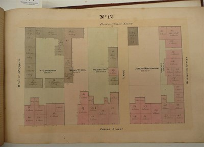 Lot 114 - Ecclesall Bierlow Plans, Valuation & Description of Houses, Warehouses & Workshops Situate in...