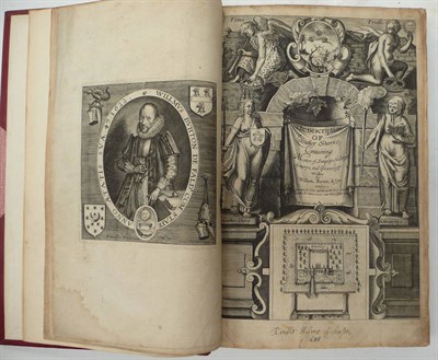 Lot 142 - Burton (William) The Description of Leicester Shire .., nd. [1622], 4to., frontis, engraved...