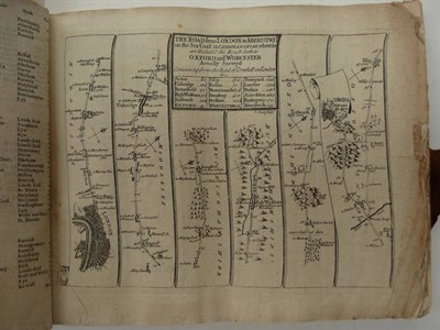 Lot 161 - Ogilby (John) An Actual Survey of all the Principal Roads of England and Wales ..., Vol. I,...