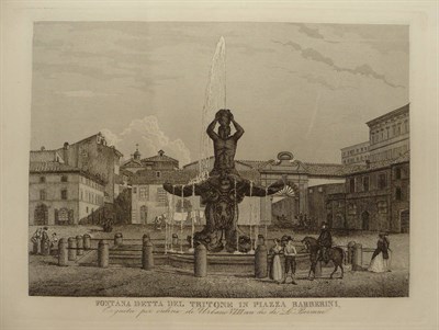 Lot 169 - Rome Principali Vedute di Roma E Suoi D'Intorni Disegnate E Incise da Valenti Artisti, 1851,...