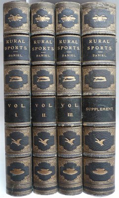 Lot 176 - Daniel (W.B) Rural Sports, 1807-13, 4 vols. including Supplement, 4to., 81 engraved plates...