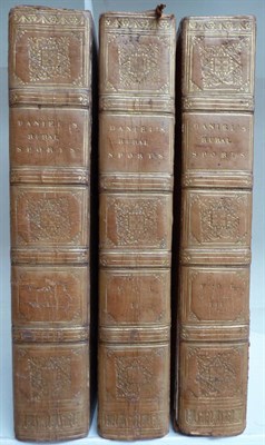 Lot 180 - Daniel (W.B) Rural Sports, 1812, 3 vols., 72 engraved plates including titles (as called for), calf