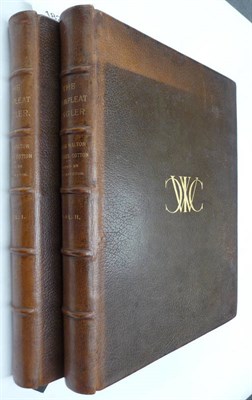 Lot 182 - Walton (Izaak) & Cotton (Charles) The Compleat Angler .., 1888, Sampson Low, Marston ..,  Lea &...