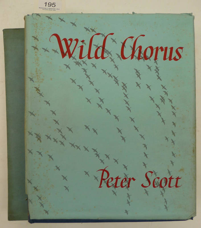 Lot 195 - Scott (Peter) Wild Chorus, 1938, 4to., numbered ltd. edition of 1250, signed by the author, 24...