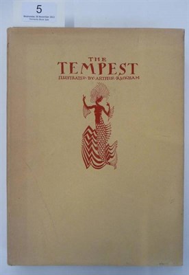 Lot 5 - Shakespeare (William) The Tempest, 1926, Heinemann, first edition thus, 20 tipped-in colour...