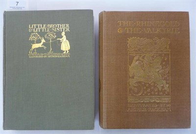 Lot 7 - Brothers Grimm Little Brother, Little Sister, 1917, Constable, first edition thus, 12 tipped-in...