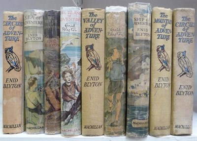 Lot 17 - Blyton (Enid) The Island of Adventure, 1944, first edition, later dust wrapper (8s.6d.); idem,...