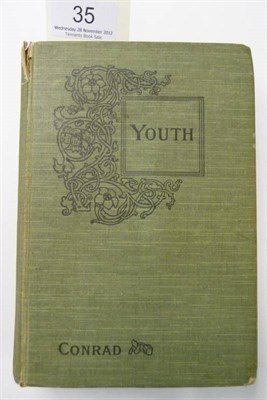Lot 35 - Conrad (Joseph) Youth: A Narrative, and Two Other Stories, 1902, William Blackwood, first...