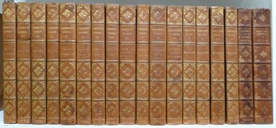 Lot 51 - Johnson (Samuel) The Works of Samuel Johnson, 1823, 12 vols., calf; Boswell (James), The Life...