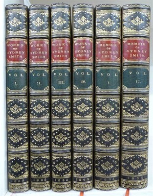 Lot 66 - Smith (Sydney) The Works of The Rev. Sydney Smith, 1939-40, 4 vols. [with] Holland (Lady), A Memoir