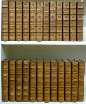 Lot 73 - Marryat (Frederick) [Works],nd. [c1898], Boston; Dana Estes, 24 vols., numbered 'Author's...