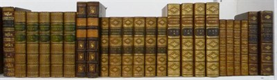 Lot 115 - Goldsmith (Oliver) The Works of Oliver Goldsmith, 1854, John Murray, 4 vols., t.e.g., half calf...