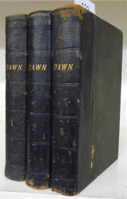 Lot 123 - Haggard (H. Rider) Dawn, 1884, Hurst and Blackett, 3 vols., first edition, lodge library bookplate