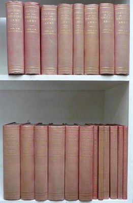 Lot 127 - Fortescue (J.W.) A History of the British Army, 1911-35, mixed editions, 20 vols, comprising vols 1