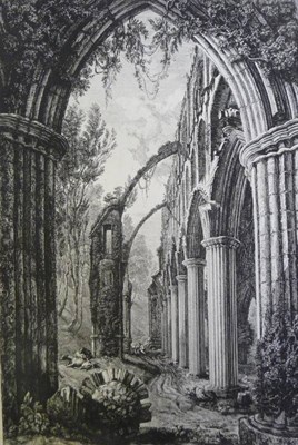 Lot 135 - Cuitt (George) Twenty Four Etchings of Select Parts of Abbeys in Yorkshire, Drawn and Etched by...