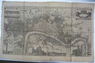 Lot 148 - [Dicey (Cluer)] Anon. A New & Accurate Plan of the Cities of London & Westminster & Borough of...