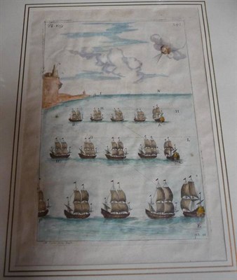 Lot 155 - Bernard Carte de L'Amerique Meridionale Pour L Histoire Generale des Voyages in 8o, nd., hand...